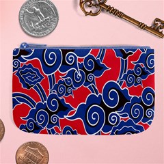 Batik Background Vector Large Coin Purse