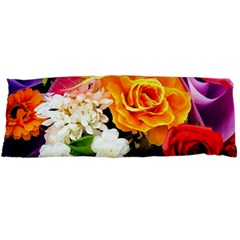 Colorful Flowers Body Pillow Case Dakimakura (two Sides) by BangZart