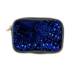 Blue Circuit Technology Image Coin Purse by BangZart