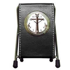 Anchor Pen Holder Desk Clocks by BangZart