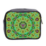 Golden Star Mandala In Fantasy Cartoon Style Mini Toiletries Bag 2-Side Back