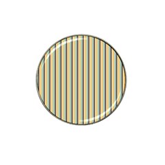 Elegant Stripes Hat Clip Ball Marker