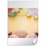 Sea Shell Pattern Canvas 12  x 18   11.88 x17.36  Canvas - 1