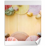 Sea Shell Pattern Canvas 16  x 20   15.75 x19.29  Canvas - 1