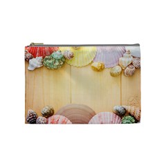 Sea Shell Pattern Cosmetic Bag (medium) 