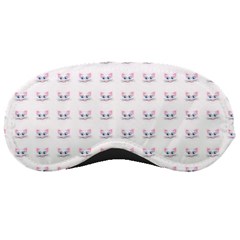 Pink Cute Cat Pattern Sleeping Masks