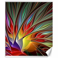 Fractal Bird Of Paradise Canvas 20  X 24   by WolfepawFractals