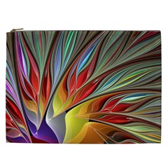 Fractal Bird Of Paradise Cosmetic Bag (xxl) 