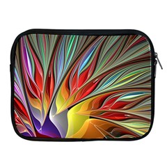 Fractal Bird Of Paradise Apple Ipad 2/3/4 Zipper Cases