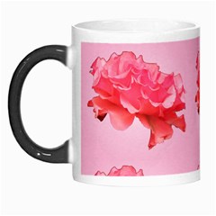 Pink Floral Pattern Morph Mugs