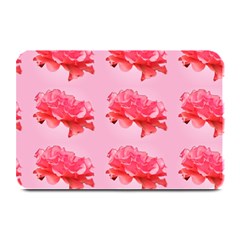 Pink Floral Pattern Plate Mats by paulaoliveiradesign