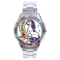 I Love Unicorn  Stainless Steel Analogue Watch