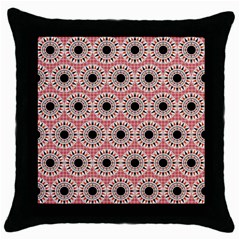 Black Stars Pattern Throw Pillow Case (black) by linceazul