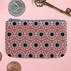 Black Stars Pattern Large Coin Purse