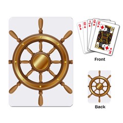 Boat Wheel Transparent Clip Art Playing Card by BangZart