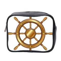 Boat Wheel Transparent Clip Art Mini Toiletries Bag 2-side by BangZart