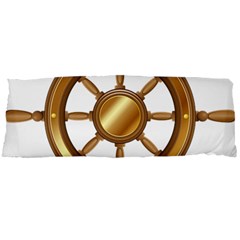 Boat Wheel Transparent Clip Art Body Pillow Case Dakimakura (two Sides) by BangZart