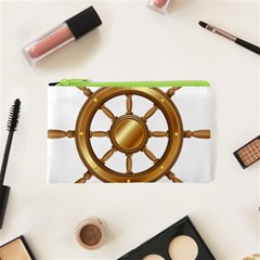 Boat Wheel Transparent Clip Art Cosmetic Bag (xs) by BangZart