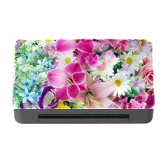 Colorful Flowers Patterns Memory Card Reader With Cf by BangZart