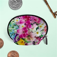 Colorful Flowers Patterns Accessory Pouches (small)  by BangZart