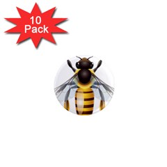 Bee 1  Mini Magnet (10 Pack)  by BangZart