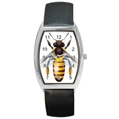 Bee Barrel Style Metal Watch by BangZart