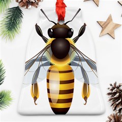 Bee Bell Ornament (two Sides) by BangZart