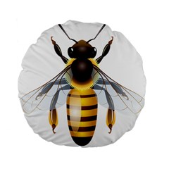 Bee Standard 15  Premium Flano Round Cushions by BangZart