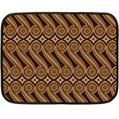 Batik The Traditional Fabric Double Sided Fleece Blanket (mini)  by BangZart