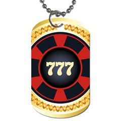 Casino Chip Clip Art Dog Tag (one Side) by BangZart