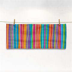 Colorful Striped Background Cosmetic Storage Cases by TastefulDesigns