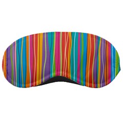 Colorful Striped Background Sleeping Masks by TastefulDesigns