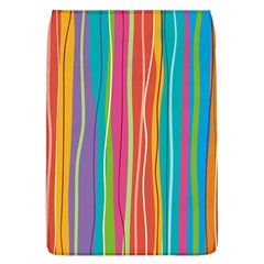 Colorful Striped Background Flap Covers (l)  by TastefulDesigns