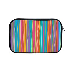 Colorful Striped Background Apple Macbook Pro 13  Zipper Case by TastefulDesigns