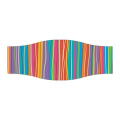 Colorful Striped Background Stretchable Headband by TastefulDesigns