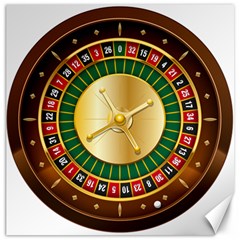 Casino Roulette Clipart Canvas 20  X 20   by BangZart