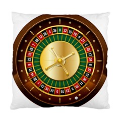 Casino Roulette Clipart Standard Cushion Case (one Side) by BangZart