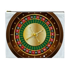 Casino Roulette Clipart Cosmetic Bag (xl) by BangZart