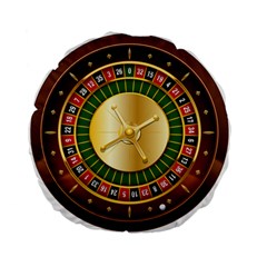 Casino Roulette Clipart Standard 15  Premium Flano Round Cushions by BangZart