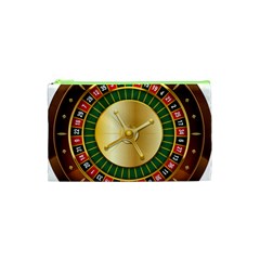 Casino Roulette Clipart Cosmetic Bag (xs) by BangZart