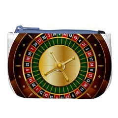 Casino Roulette Clipart Large Coin Purse by BangZart