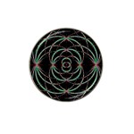 Abstract Spider Web Hat Clip Ball Marker (10 pack) Front