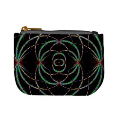 Abstract Spider Web Mini Coin Purses by BangZart