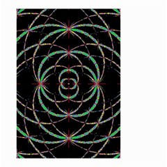 Abstract Spider Web Small Garden Flag (two Sides) by BangZart