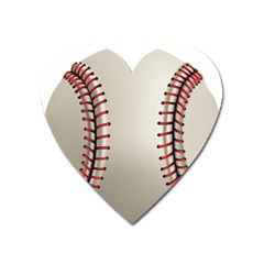 Baseball Heart Magnet by BangZart