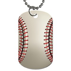 Baseball Dog Tag (two Sides) by BangZart