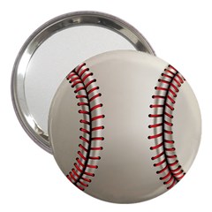 Baseball 3  Handbag Mirrors by BangZart