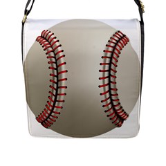 Baseball Flap Messenger Bag (l)  by BangZart