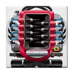 Car Engine Tile Coasters by BangZart