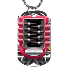 Car Engine Dog Tag (one Side) by BangZart